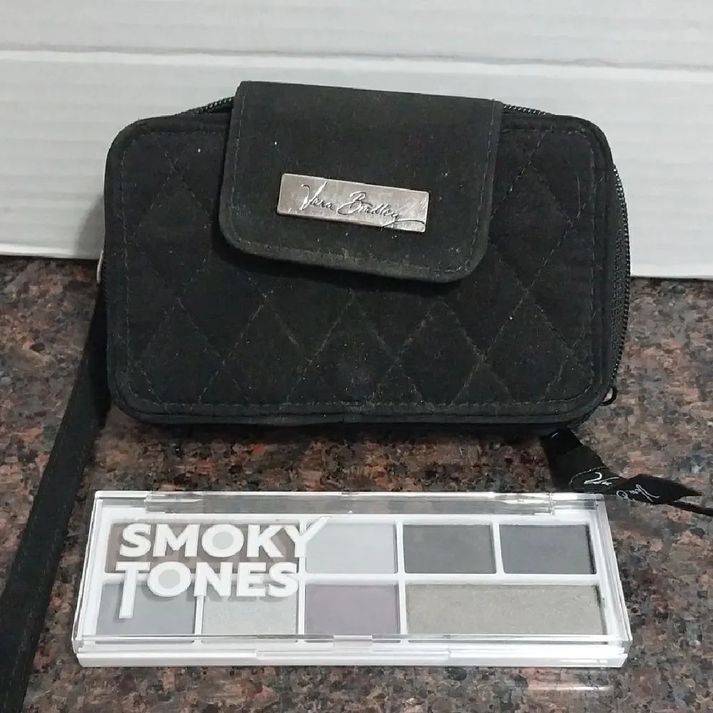 Vera Bradley Black Quilted Wallet
